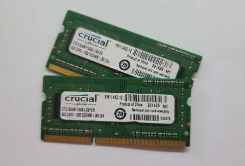 Notebook ram 4gb 8gb - 2x, =