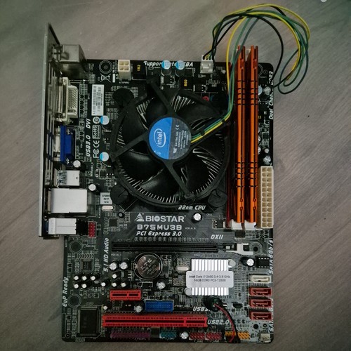 Mainboard set biostar - -,