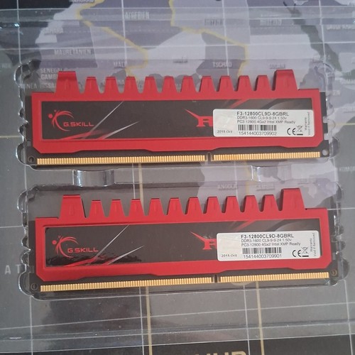 Skill ddr3 1600 pc3 - g.skill, pc3-12800