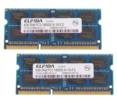 Elpida ddr3 ram 2x 4gb - ddr3,