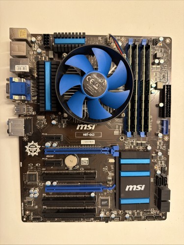 Msi h87 g43 mainboard bundle - mainboard,